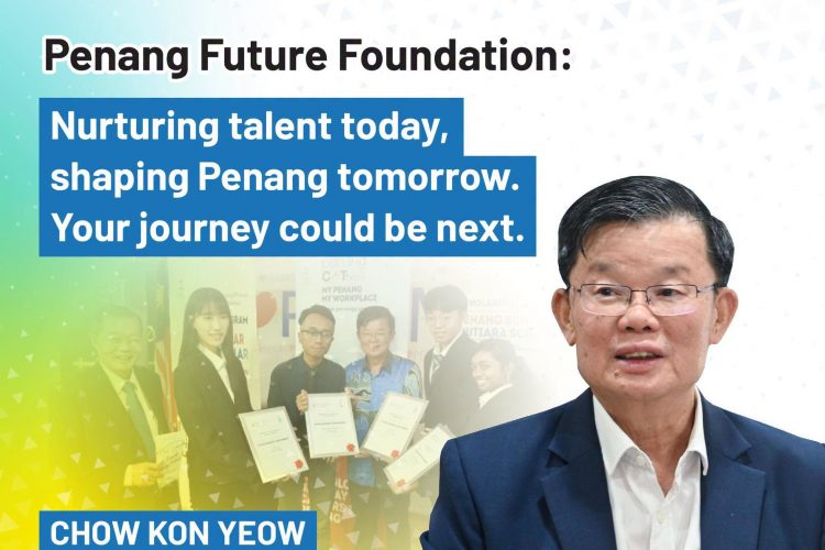 MEDIA STATEMENT BY PENANG CHIEF MINISTER YAB TUAN CHOW KON YEOW ON 19 JUNE 2026 IN KOMTAR, GEORGE TOWN &nbsp; Penang Future Foundation (“PFF”) started in 2015 as the Penang State Government’s initiative to aid outstanding and deserving Malaysian youths to pursue tertiary studies in public/private universities in Malaysia. With valuable contributions from the private [&hellip;]